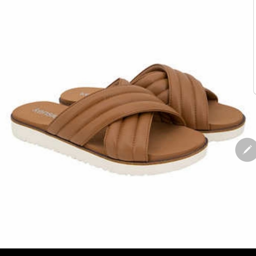 Kensie Ladies' Cross Band Sandal Size 10